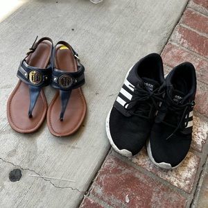 Women’s sandals and sneakers bundle